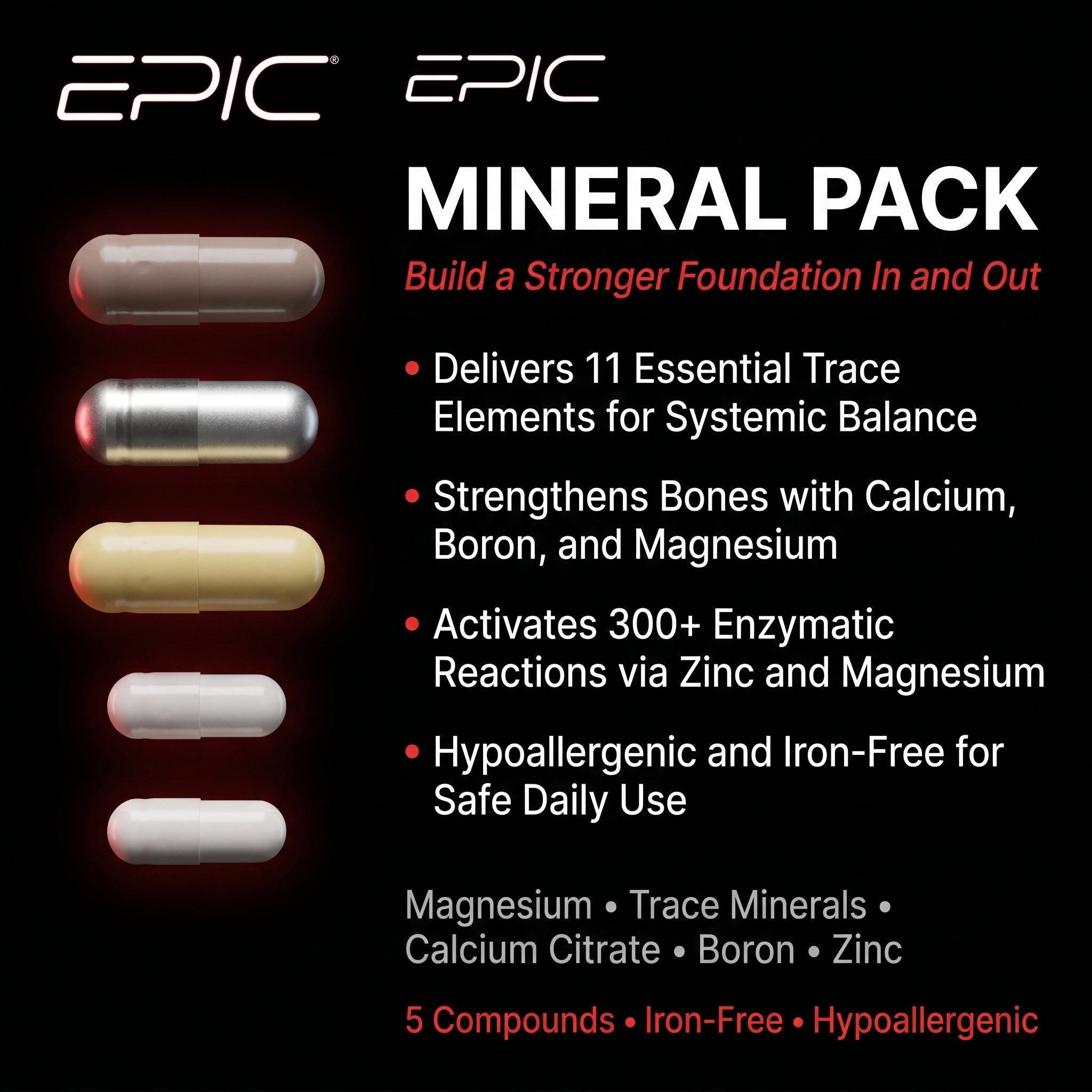 EPIC Mineral Pack - 30 Packs
