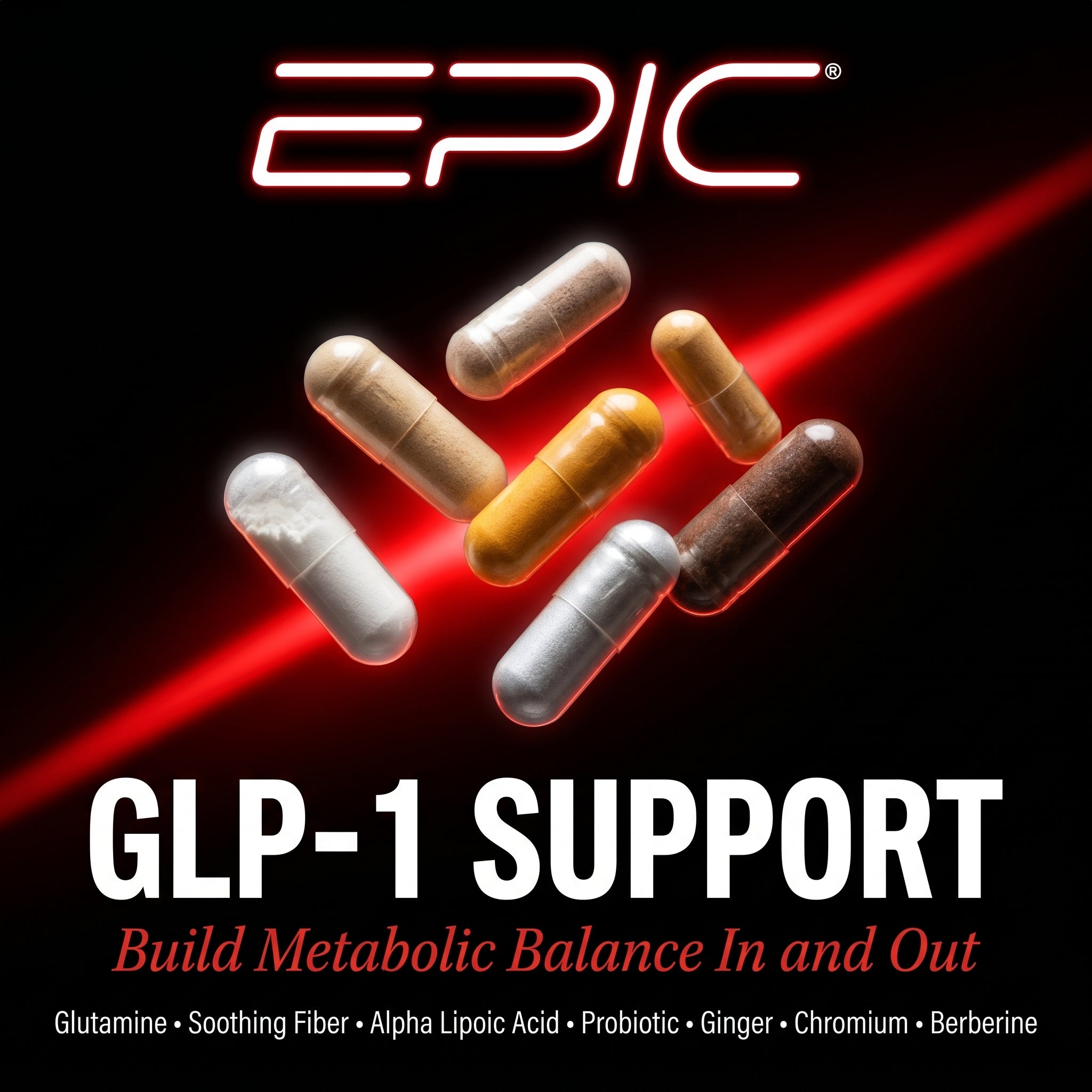 EPIC GLP‑1 Support - 30 Packs