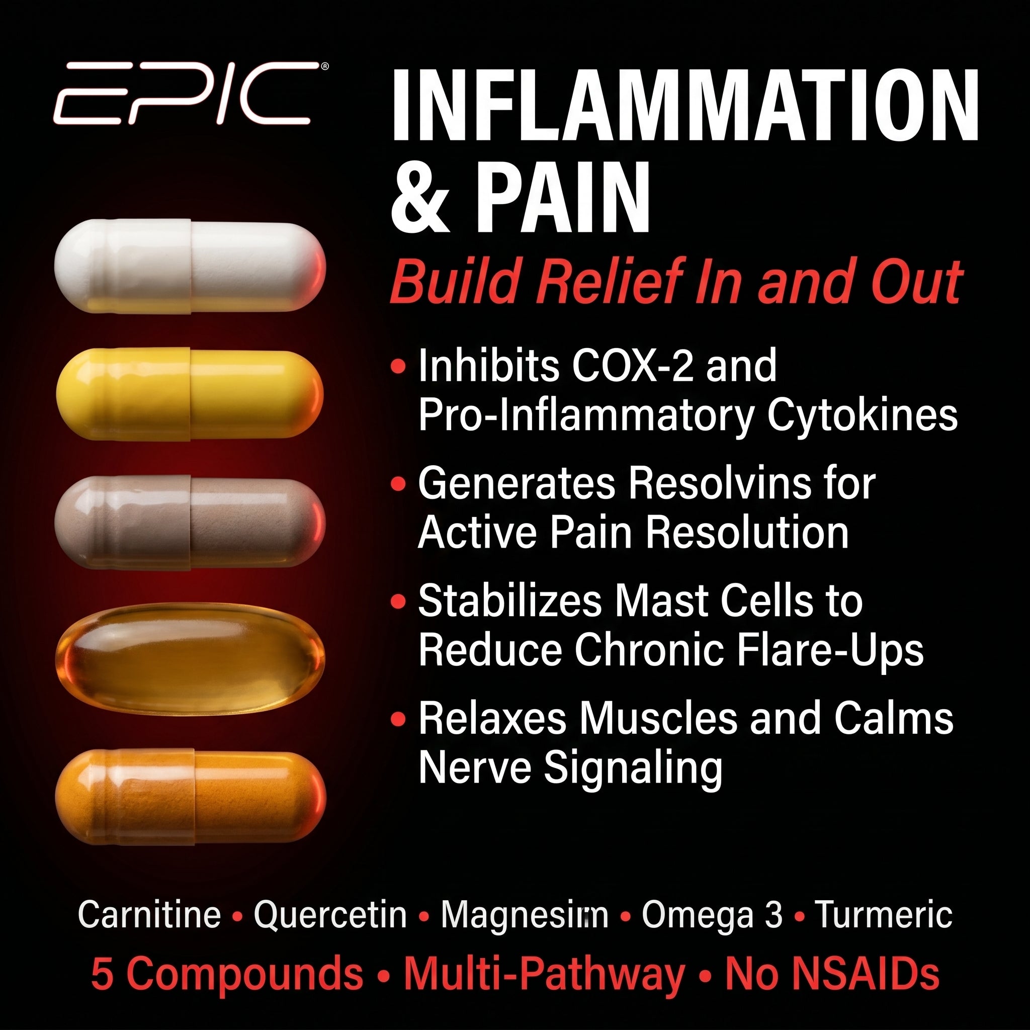 EPIC Inflammation & Pain - 30 Packs