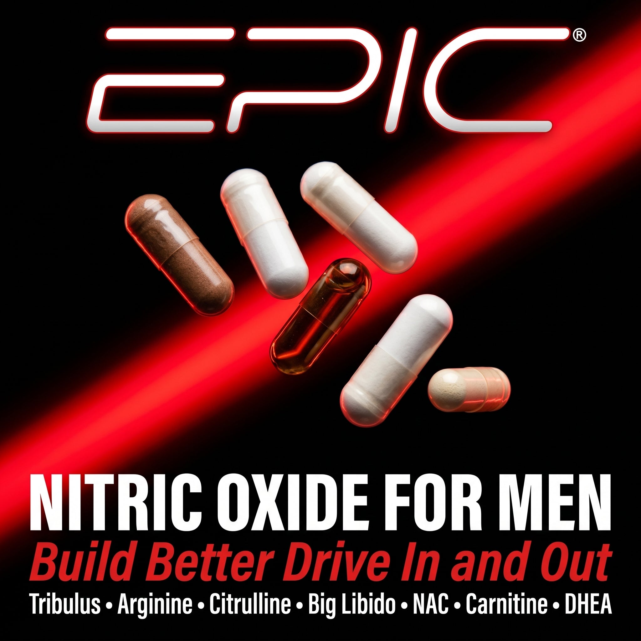EPIC Nitric Oxide Pack for Men - 30 Packs
