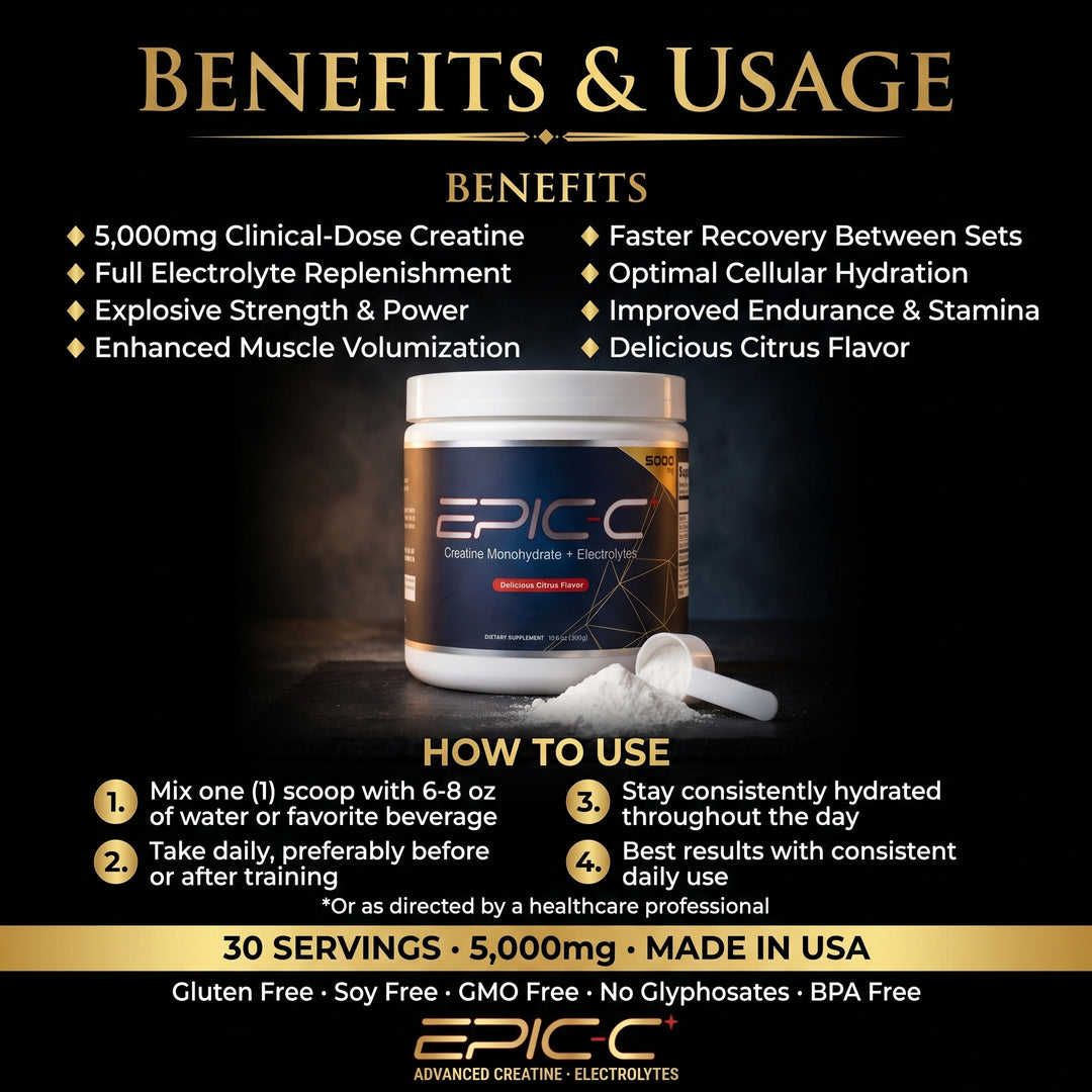 EPIC-C+ Advanced Creatine and Electrolytes