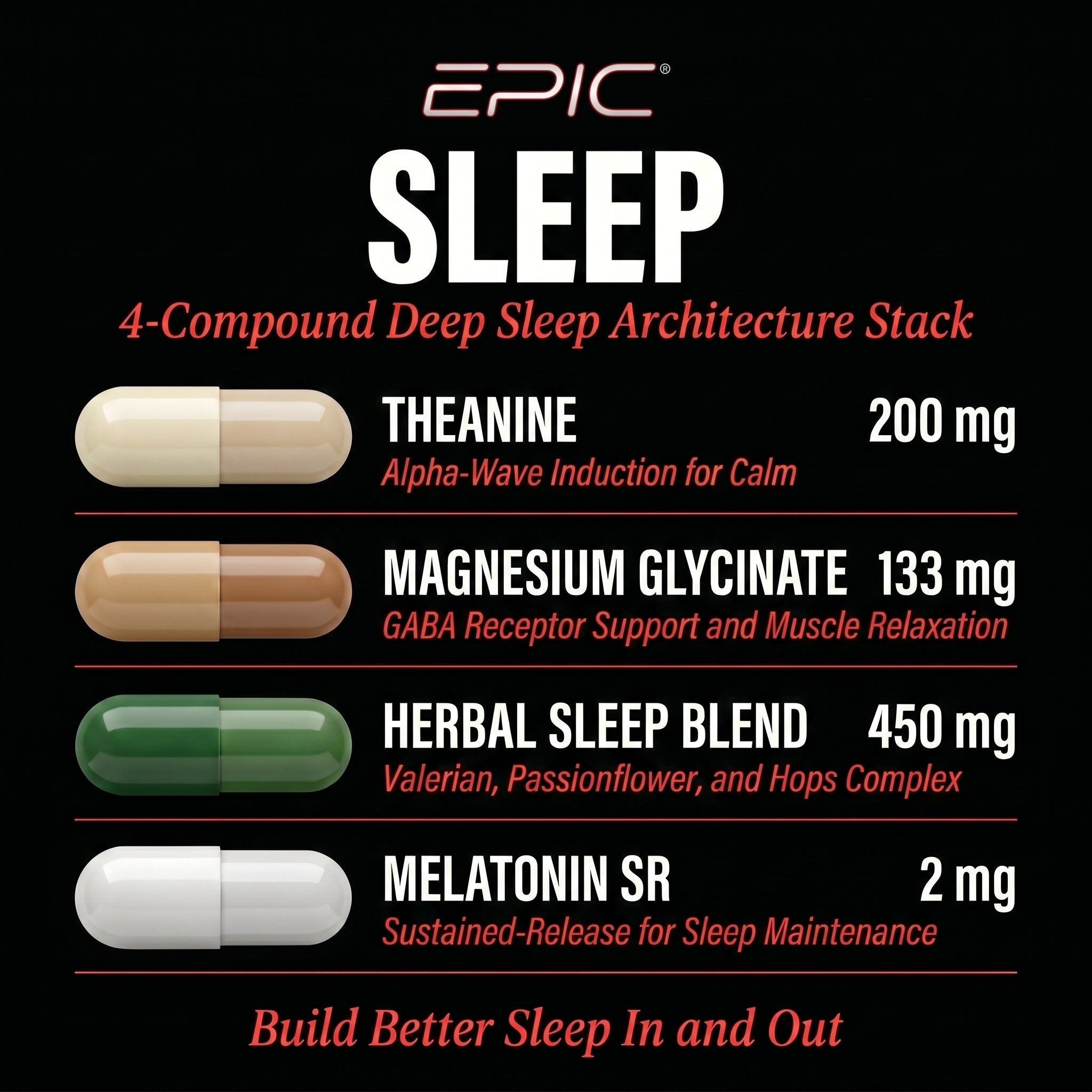 EPIC Sleep Pack - 30 Packs